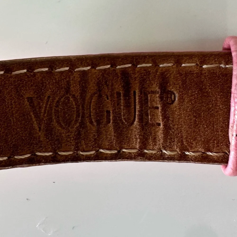 Vogue women pink quartz watches Authentic